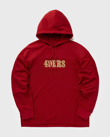 Mikina Nike NFL San Francisco 49ers Jersey Hoodie Top Červená | 00MO-6DL-73-BVK, 0
