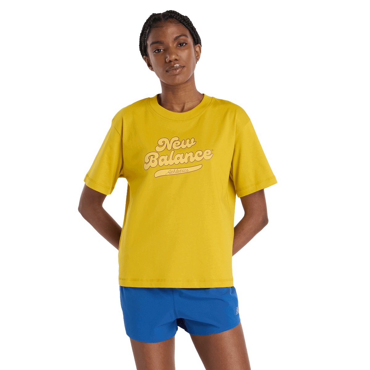 Tričko New Balance Athletics Legacy T-Shirt Žltá | WT53902-BQG, 0