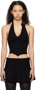Guizio Alacant Halter Knit Top