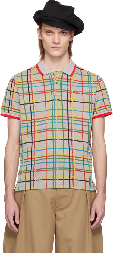 Polo tričko Vivienne Westwood Vivienne Westwood Classic Plaid Polo Rôznofarebný | 2H01000I-J009E-, 0