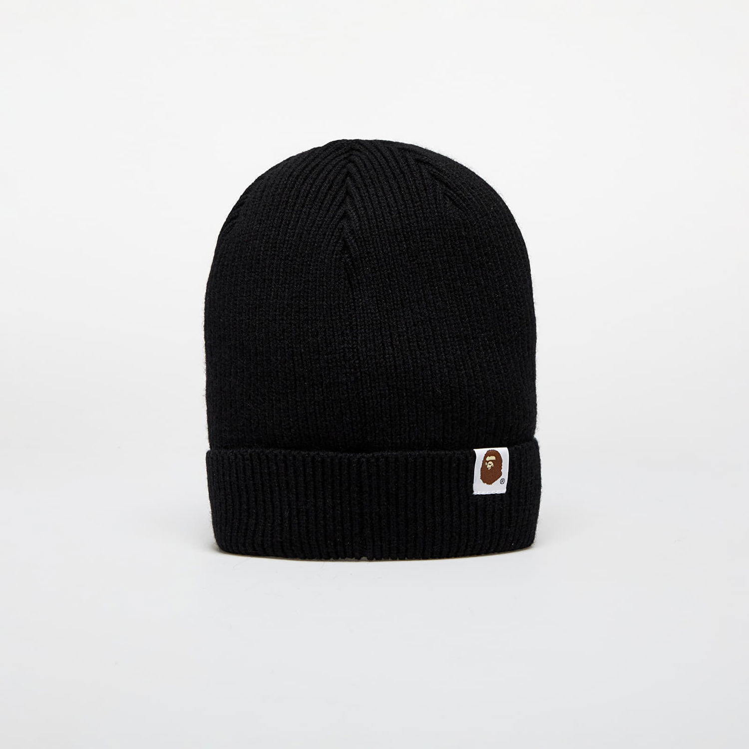 Kulicha BAPE One Point Knit Cap Čierna | 001HTK801304M BLK, 1
