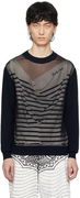 Gaultier Oversized Striped Sweater