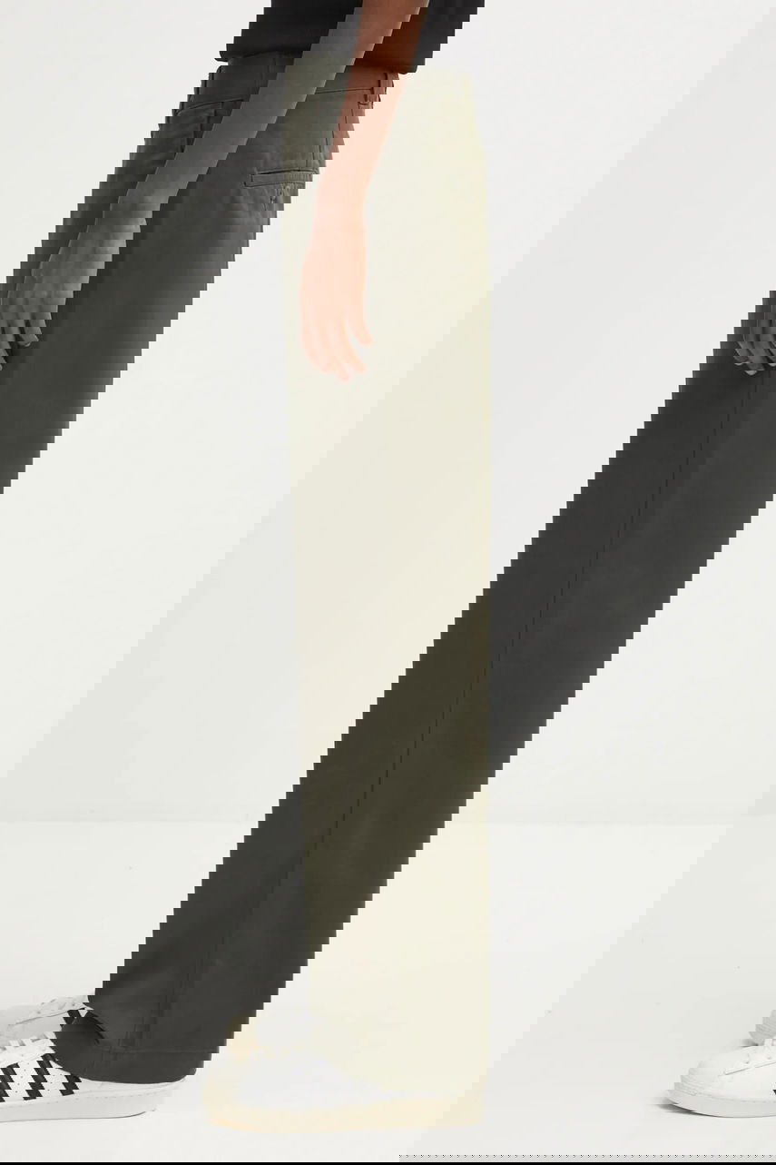 Nohavice Carhartt WIP Wide-Leg Craft Pants Zelené | I035652.6302, 1