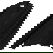 Wool Fleece Zip Bomber Jacket