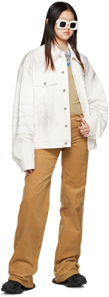 Nohavice We11done We11done Wide Corduroy Trousers Hnedá | WD-PT3-22-287-W-CM, 3