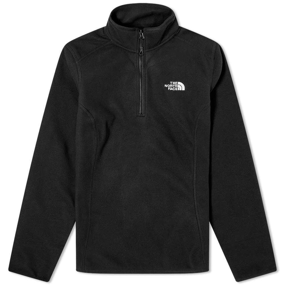 Mikina The North Face 100 Glacier Quarter Zip Fleece Čierna | NF0A5IHNJK3, 0