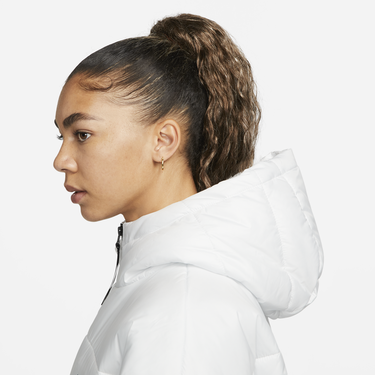 Prešívaná bunda Nike Therma-FIT Repel Synthetic-Fill Hooded Jacket Biela | DX1797-121, 1