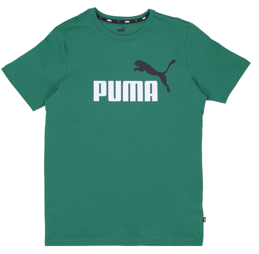 Tričko Puma T-Shirt ESS 2 Col logo Zelené | 586759-037