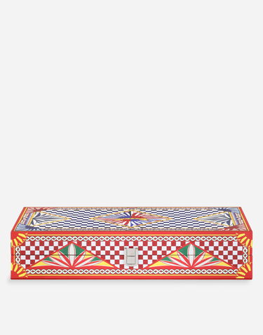 Hry Dolce & Gabbana Checkered Sunburst Plexiglass Poker Set Rôznofarebný | TCC214TCAMYUC036, 1