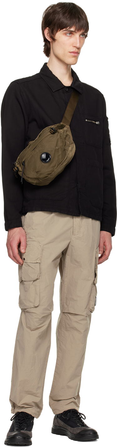 Cargo nohavice C.P. Company C.P. Company Flatt Nylon Cargo Pants Béžová | 18CMPA170A-005991G, 4