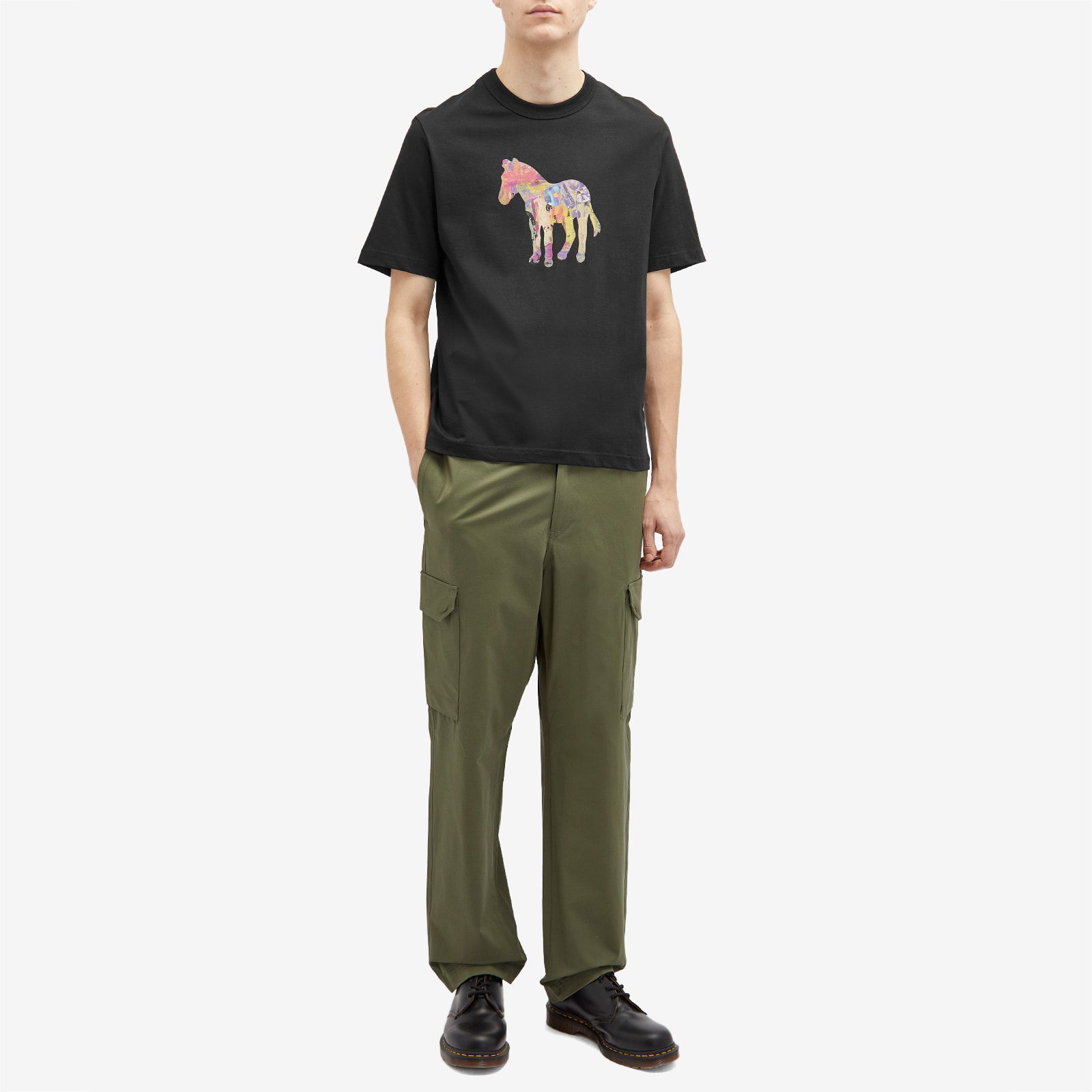 Paul Smith Zebra Craft T-Shirt, Size Large