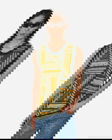 Sveter Ahluwalia Kalonji Knit Vest Rôznofarebný | M-AHLU-KN007-SS23-YA03  GR, 1