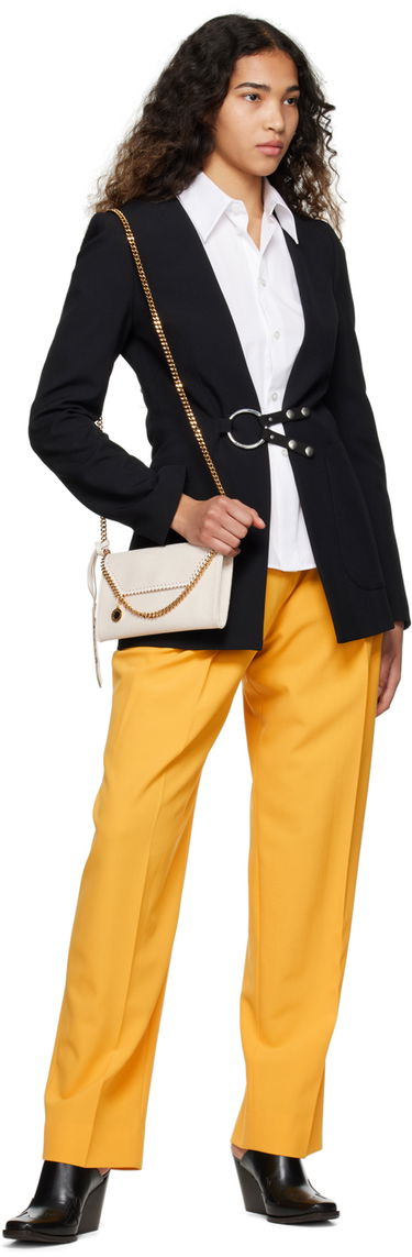 Nohavice Stella McCartney Stella McCartney Pleated Trousers Žltá | 6400643AU701, 3
