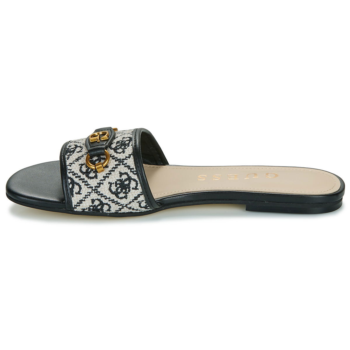 Oblečenie GUESS Mules / Casual Shoes HAMMI Čierna | FLPHAM-FAL03-BLACK, 0
