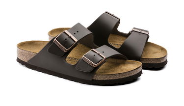 Tenisky a topánky Birkenstock Arizona Natural Leather Narrow Fit Hnedá | 51103, 3
