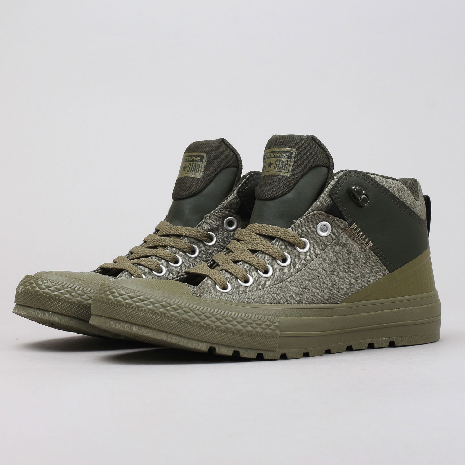 Tenisky a topánky Converse Chuck Taylor All Star Street Boot Hi Zelené | C157475, 1