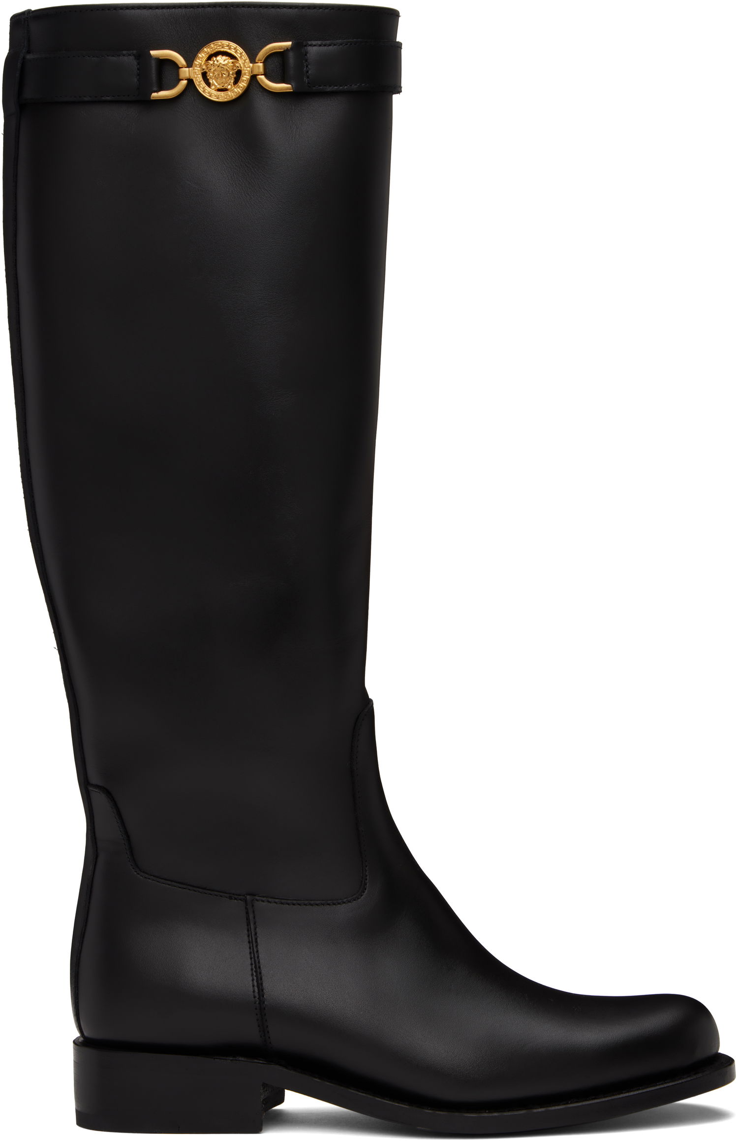 Oblečenie Versace Versace Medusa 95 Knee-High Boots Čierna | 1015912_1A04174_1B00V, 0