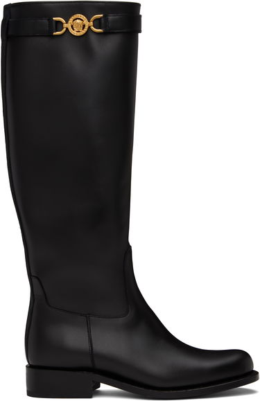Oblečenie Versace Versace Medusa 95 Knee-High Boots Čierna | 1015912_1A04174_1B00V, 0