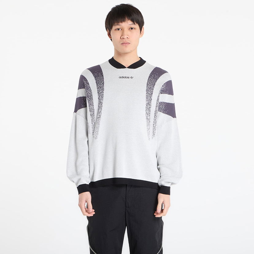 Sveter adidas Originals Santiago Jersey Knit Sweater Šedá | KC9063