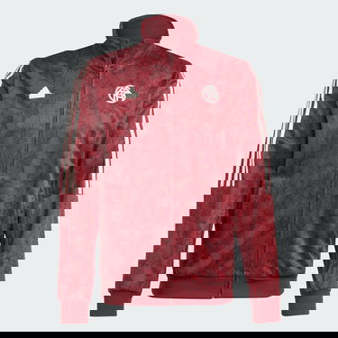 Mikina adidas Performance FC Bayern Lifestyler Track Top Vínová | IP6295, 4