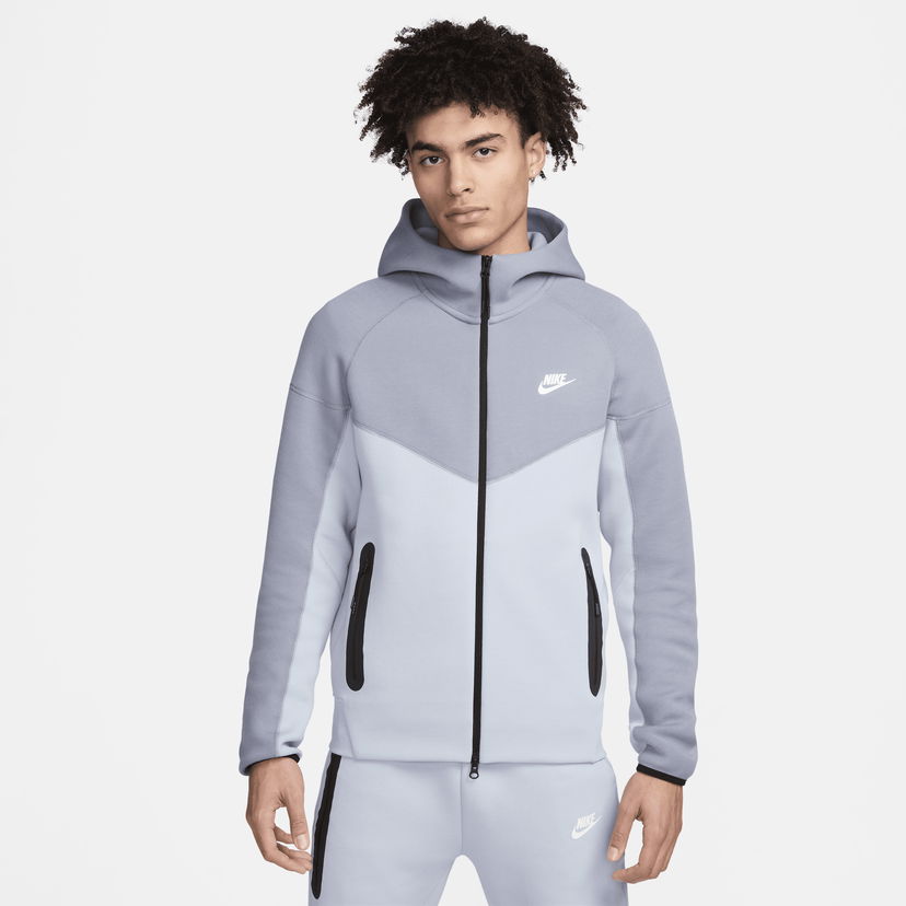 Mikina Nike Tech Fleece Windrunner Šedá | FB7921-440