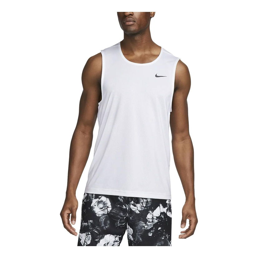Tielko Nike Dri-FIT Hyverse Fitness Tank Biela | DV9814-100