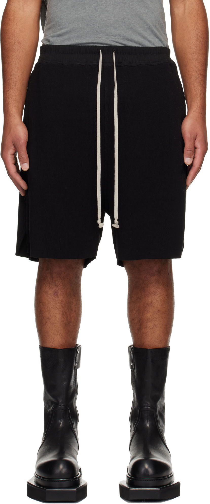 Šortky Rick Owens Concordians Boxers Shorts Čierna | RU02E1397 RJTC