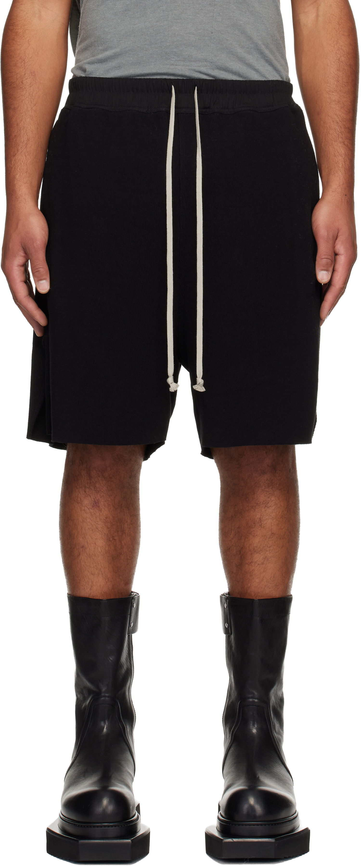 Šortky Rick Owens Concordians Boxers Shorts Čierna | RU02E1397 RJTC, 0