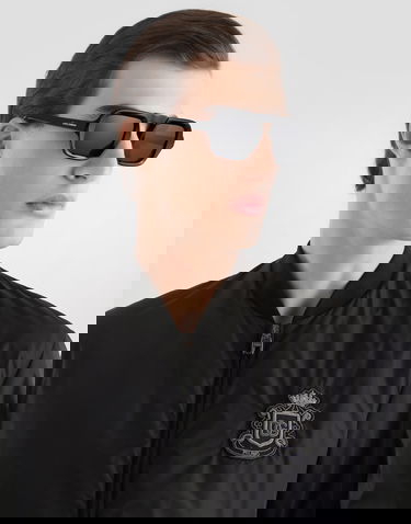 Bomber bunda Dolce & Gabbana Bomber Jacket With Crest Patch Čierna | G9ABPZGK292N0000, 3