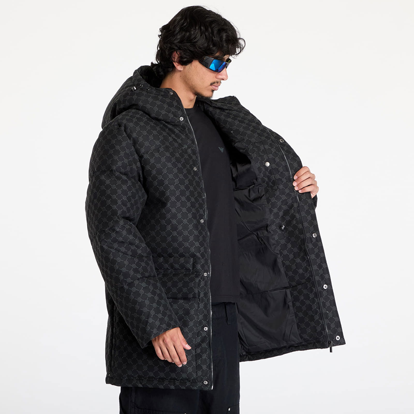 Oba Cotton Monogram Puffer