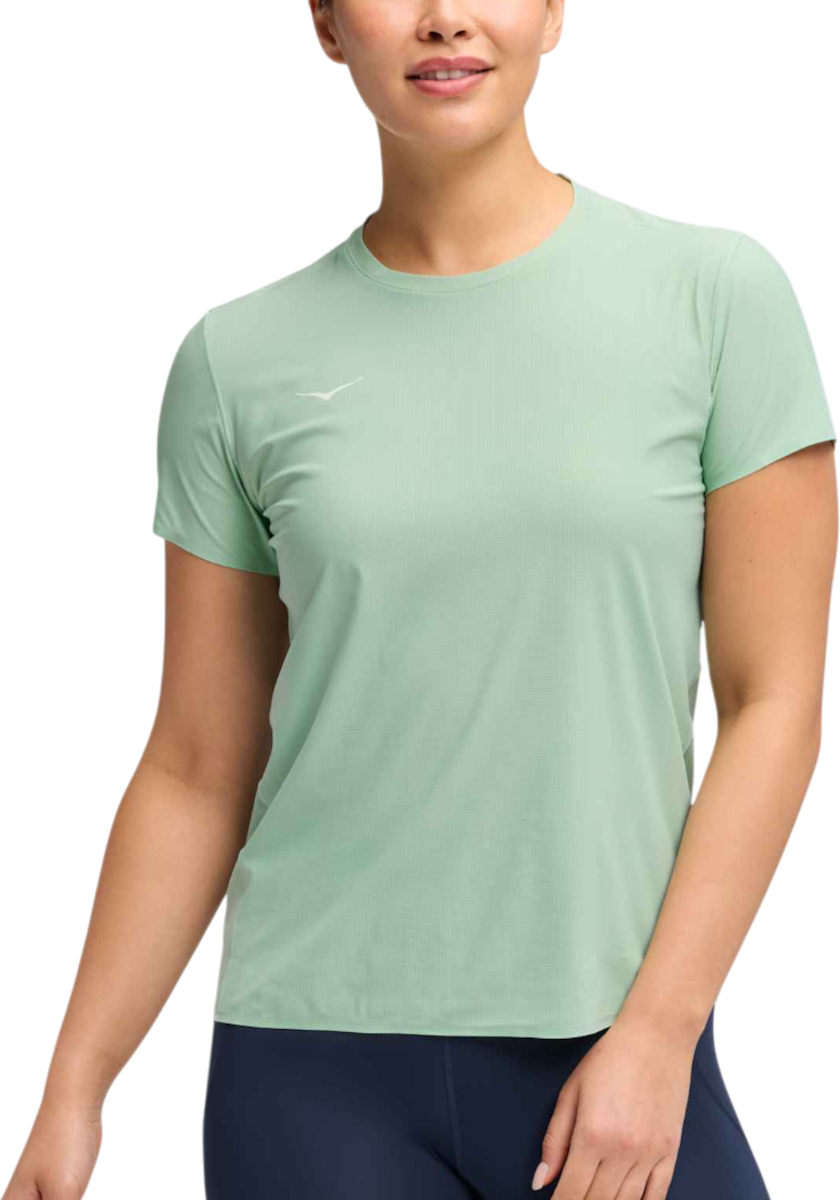 Tričko Hoka One One Hoka Airolite 2.0 Short Sleeve T-Shirt Zelené | 1175774-jade, 0