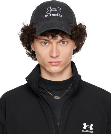 Šiltovka Balenciaga Under Armour Edition Washed Cap Čierna | 807145410B2, 0