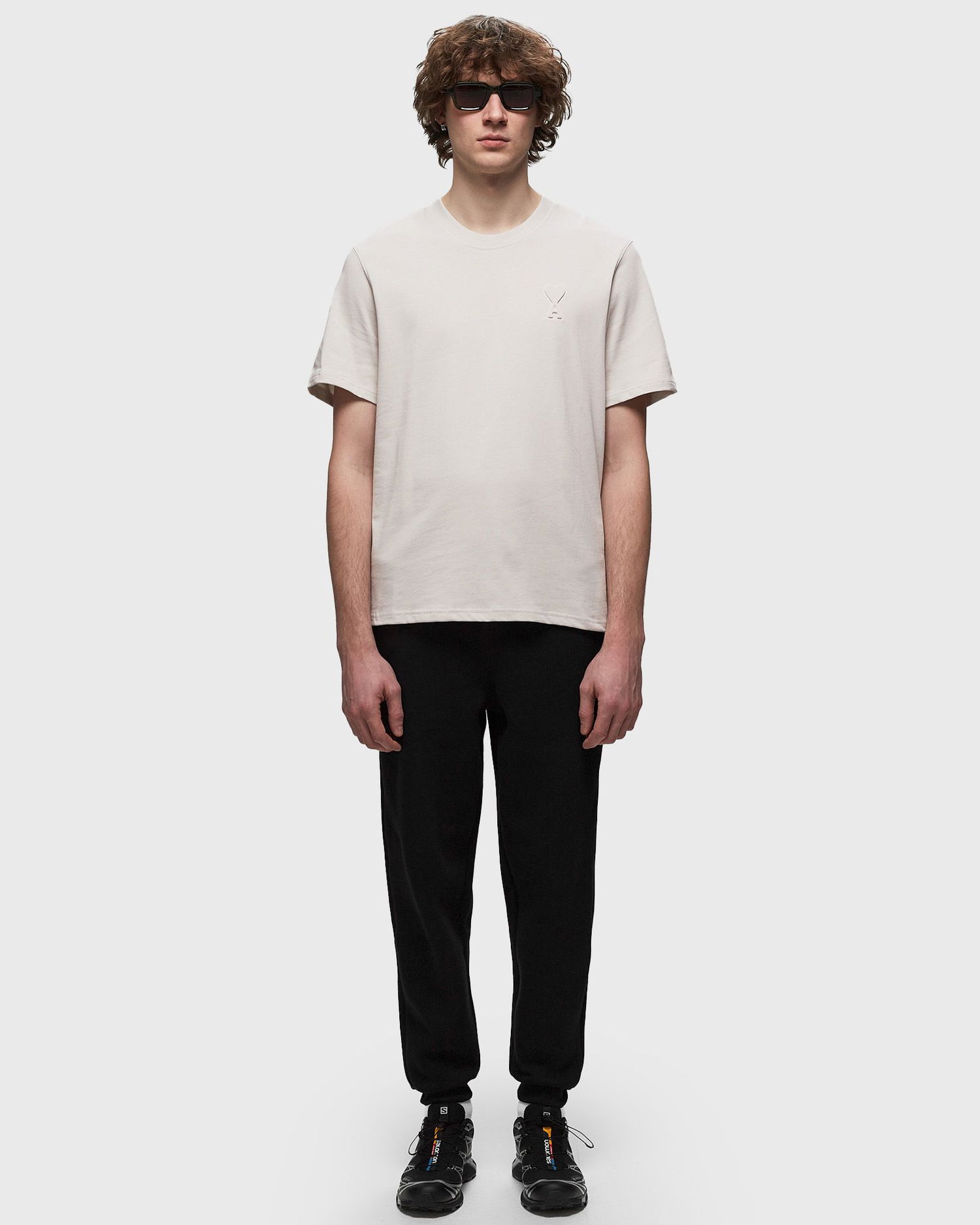 Tričko AMI De Cœur T-Shirt Béžová | UTS025.726, 1