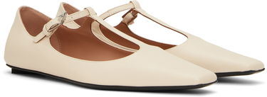 Oblečenie The Attico Attico Juno Ballerina Flats Béžová | 250WSH00858 LBT116AA, 3