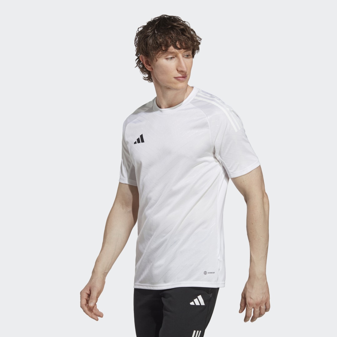 Tričko adidas Performance Campeon 23 Short Sleeve Jersey Biela | IC1238, 0