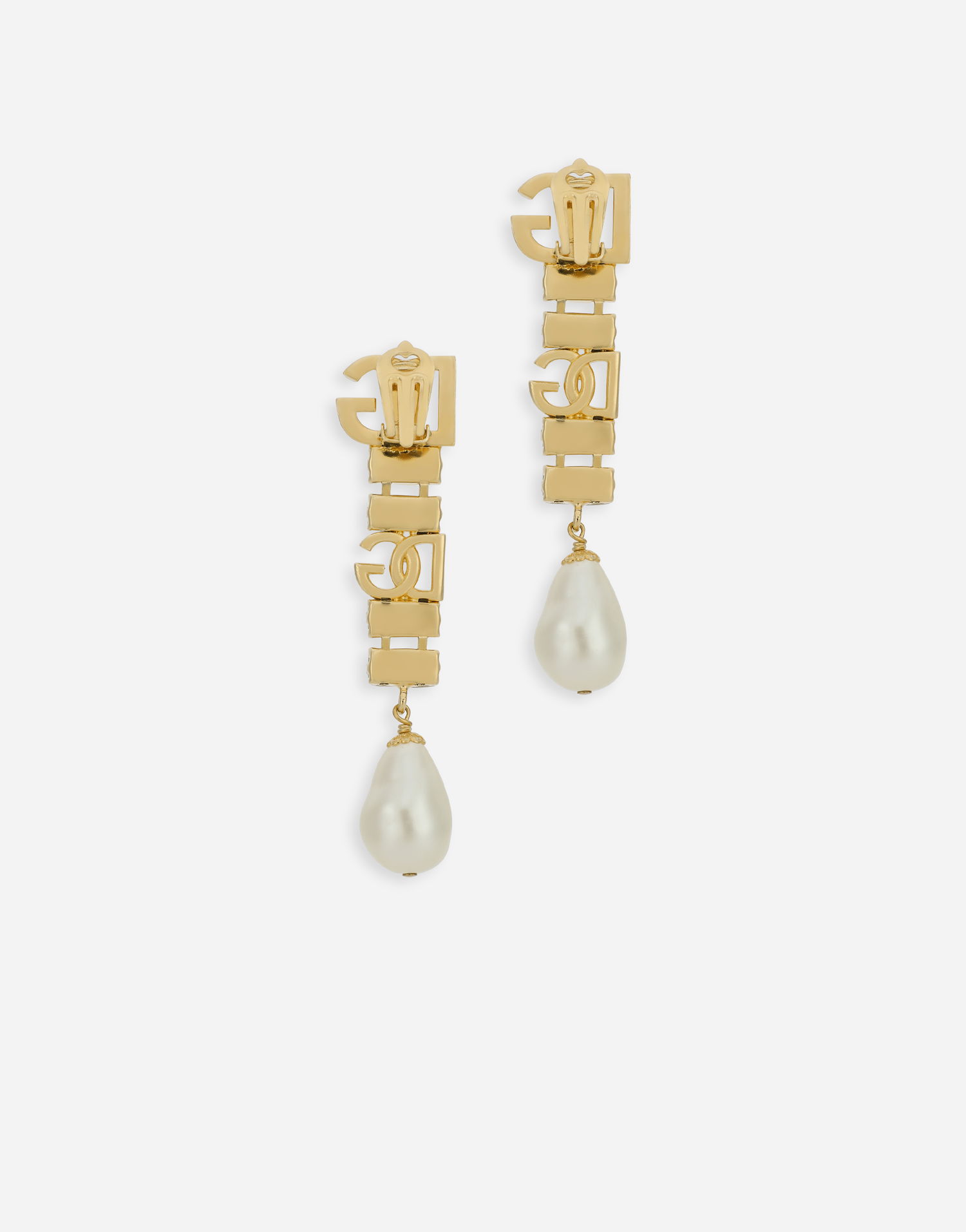 Náušnice Dolce & Gabbana Dolce & Gabbana DG Pearl Drop Earrings Metalická | WEO8S4W1111ZOO00, 1