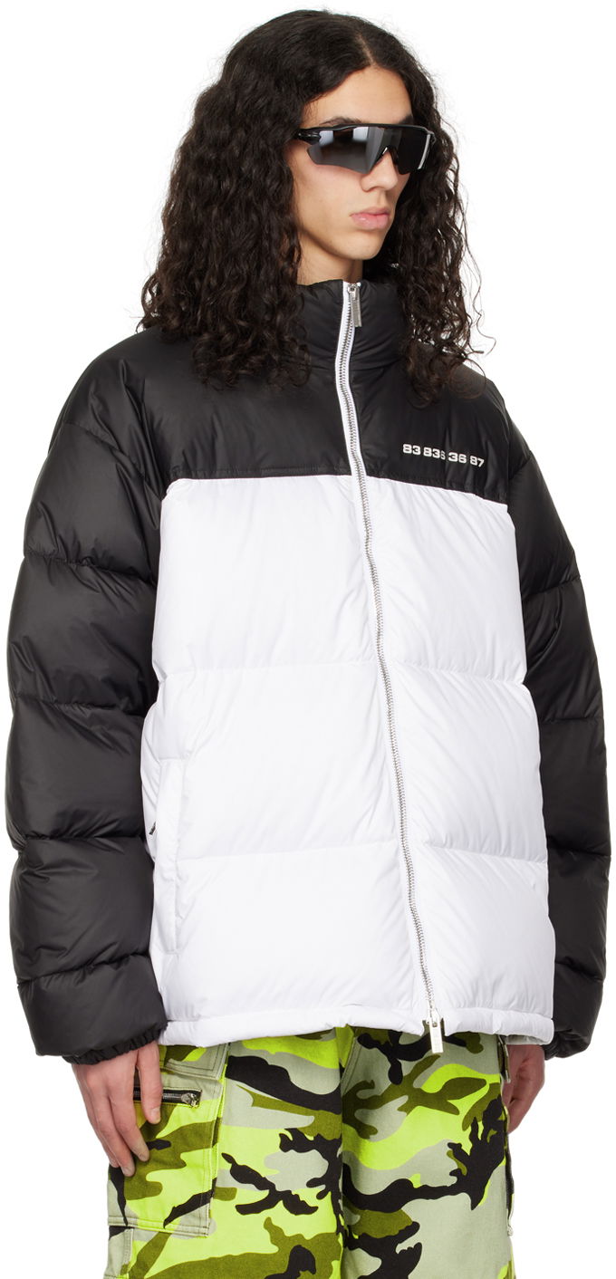 Colorblock Down Jacket