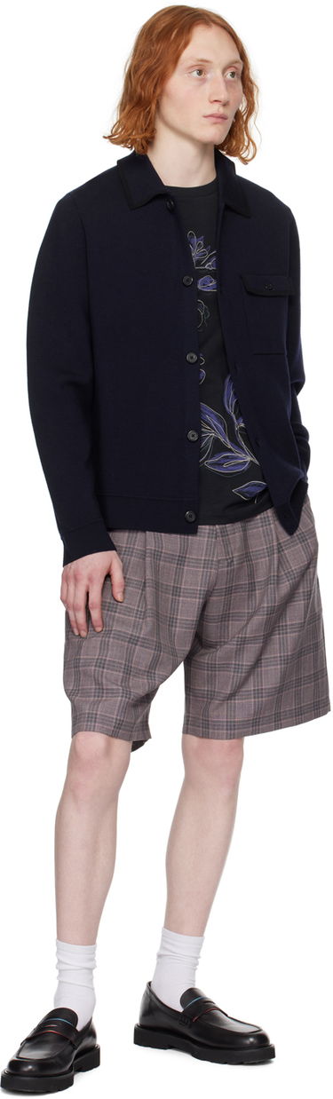 Sveter Paul Smith Paul Smith Heavyweight Jacket Navy | M1R-616Y-M02280-49, 3