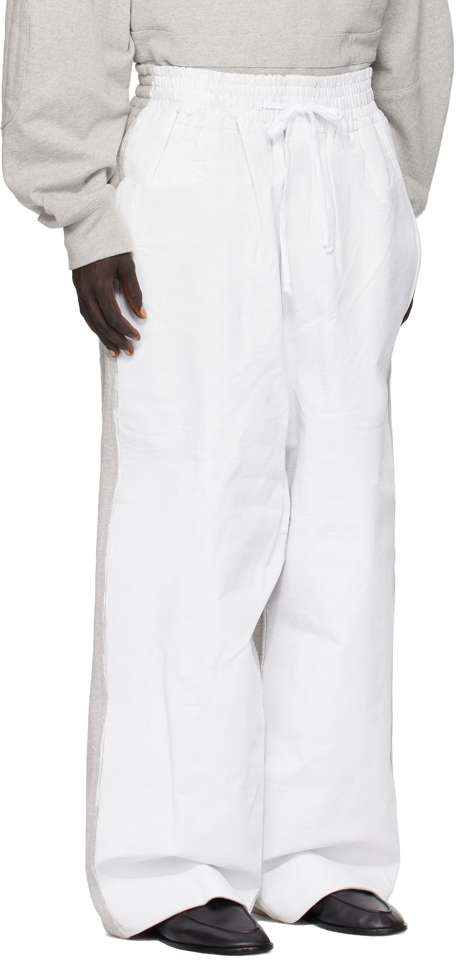 Tepláky HED MAYNER Hed Mayner Painted Sweatpants Biela | HMMB72023S-HB211, 1