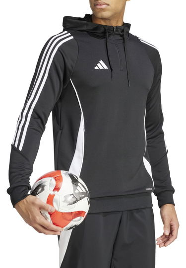 Mikina adidas Performance TIRO24 TRHOOD Čierna | ij9957, 2