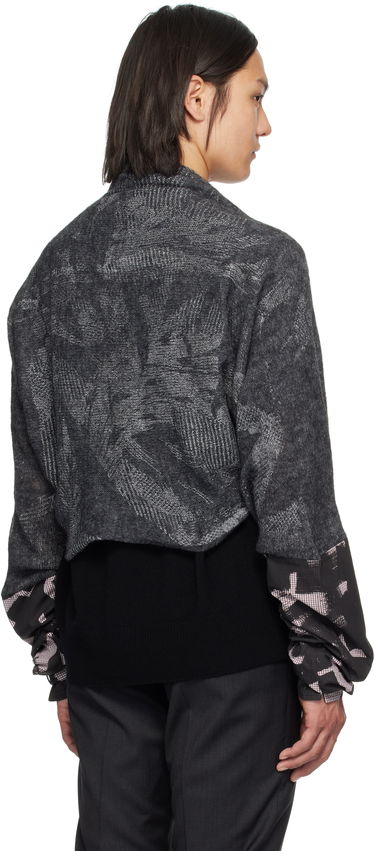 Sveter Vivienne Westwood Vivienne Westwood Poncho Scarf Cardigan Šedá | 3803004X-Y0039-, 2