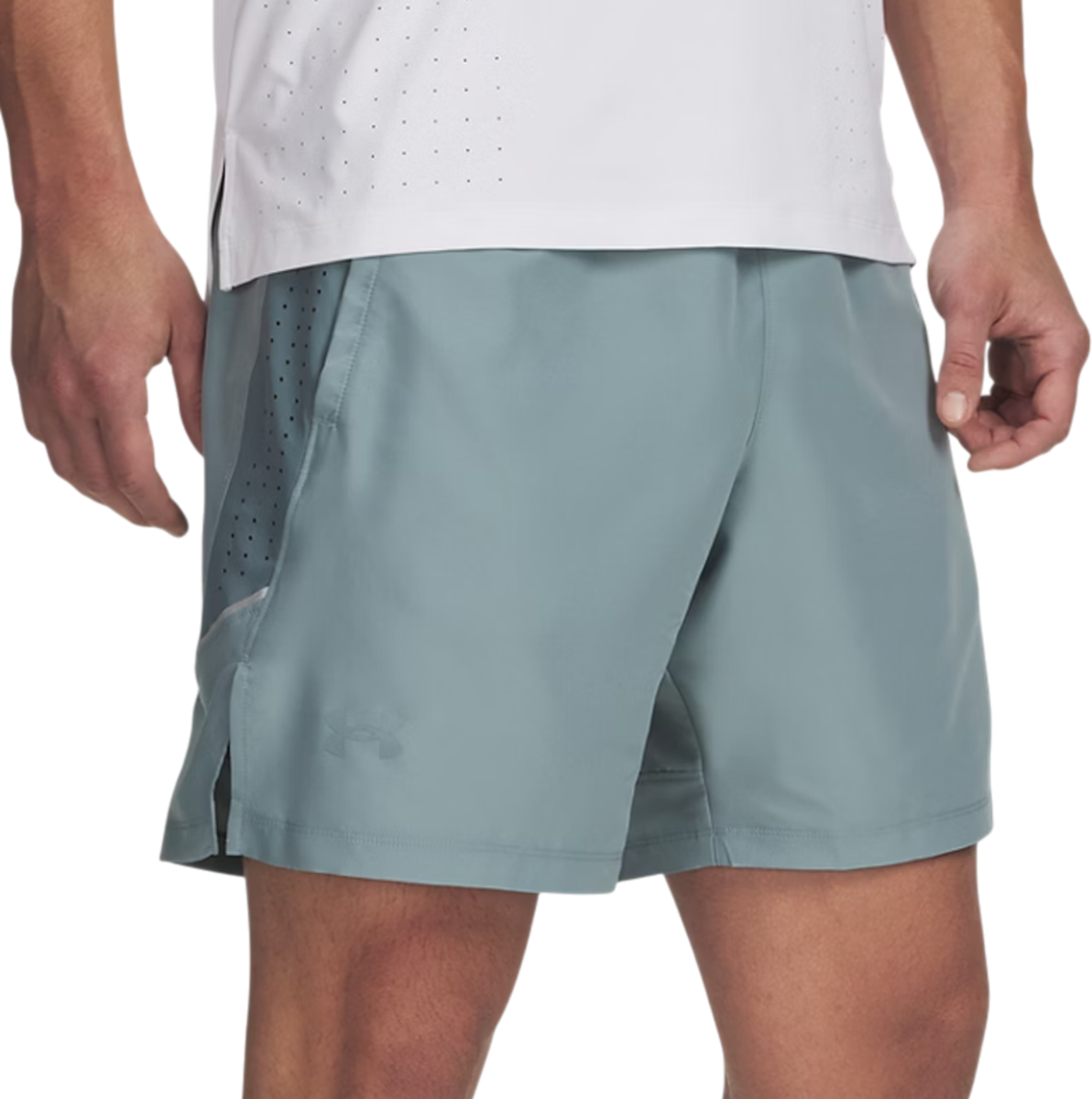 Šortky Under Armour LAUNCH PRO 2n1 7'' Shorts Tyrkysová | 1376831-323, 0