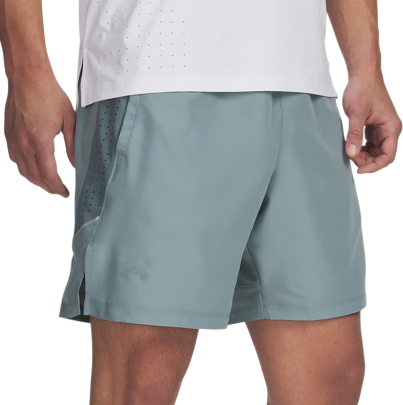 Šortky Under Armour LAUNCH PRO 2n1 7'' Shorts Tyrkysová | 1376831-323