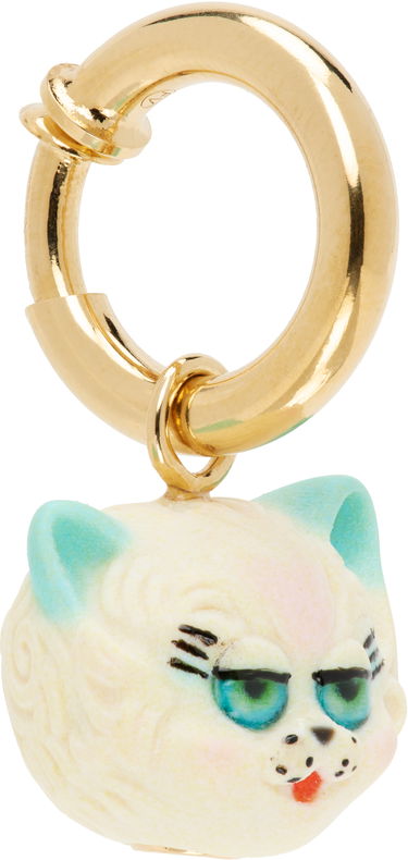 Náušnice Valentino Valentino Garavani 'Le Chat De La Maison' Clip-On Cat Face Earring Rôznofarebný | 7Y2J0AL6VQY, 1