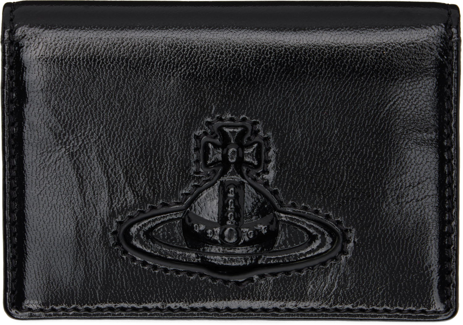Peňaženka Vivienne Westwood Shiny Card Holder Čierna | 5402000IU-L008L-, 0