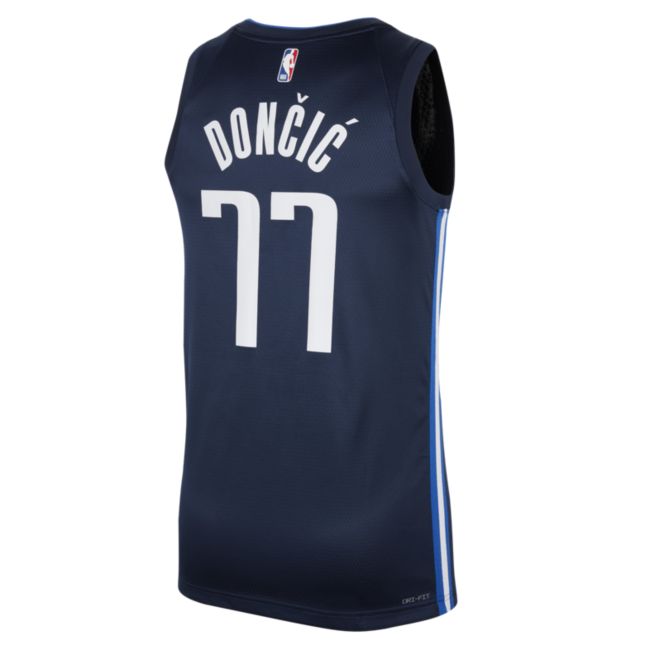 Dres Nike Luka Dončić Mavericks Statement Edition 2020 NBA Swingman Modrá | CV9474-421, 1