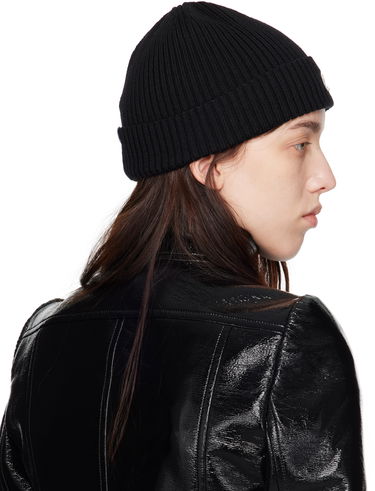 Kulicha Courrèges Ribbed Wool Beanie Šedá | 423MCP002FI0036, 4