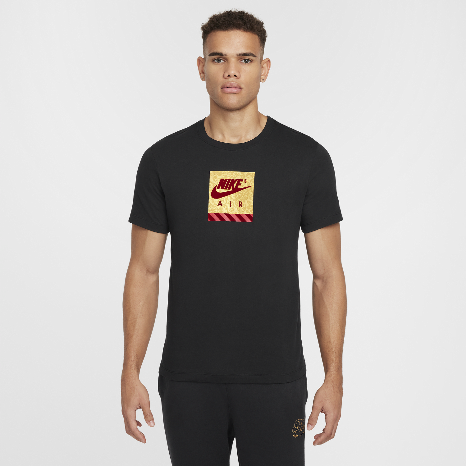 Tričko Nike Black T-Shirt with Graphic Print Čierna | FZ7962-010, 0