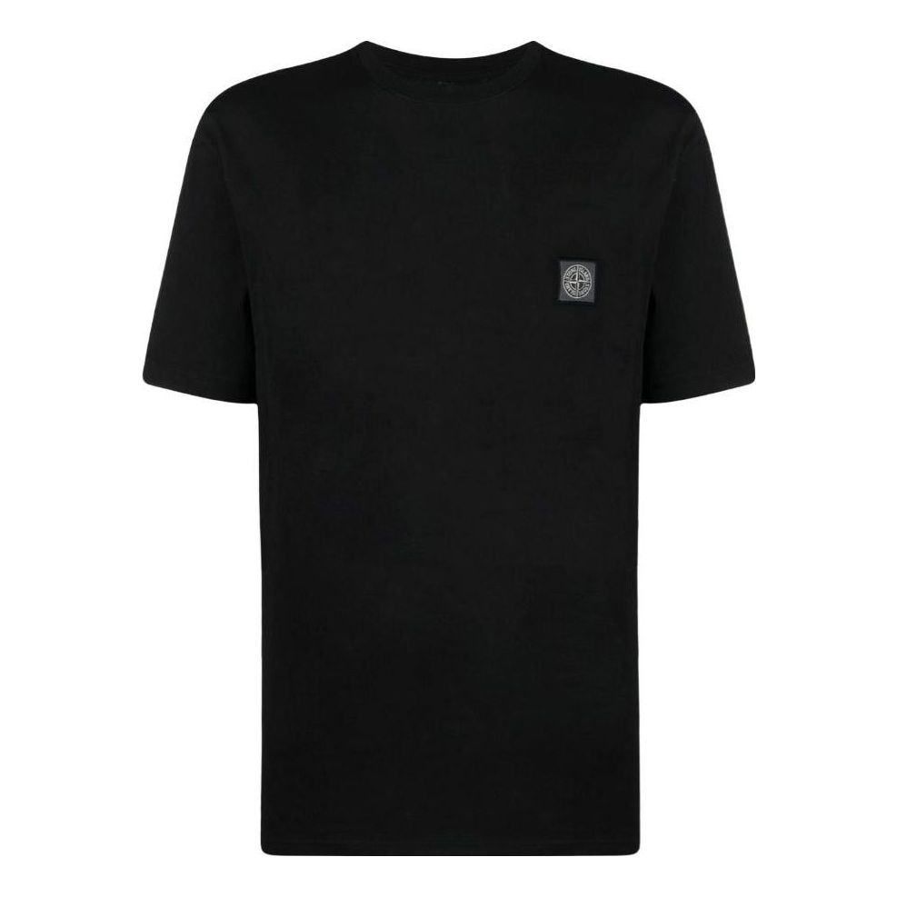 Tričko Stone Island Logo Patch T-Shirt Čierna | 101523757-A0029, 0