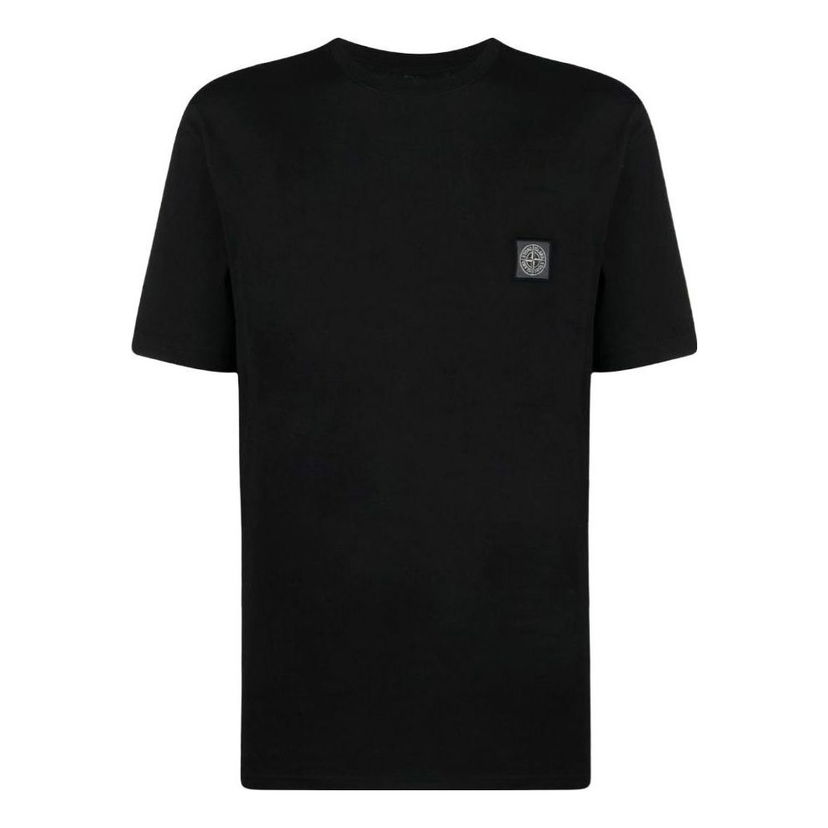 Tričko Stone Island Logo Patch T-Shirt Čierna | 101523757-A0029